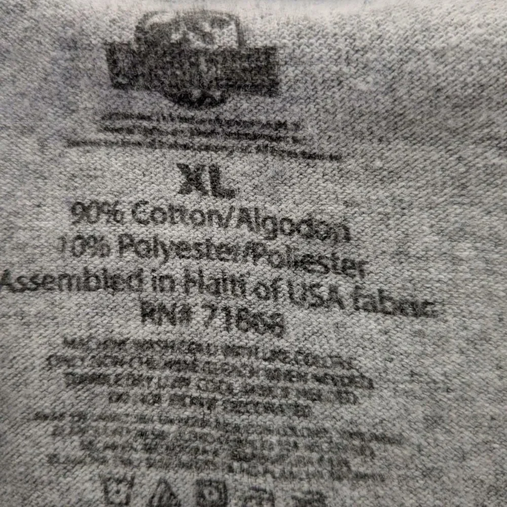 Jurassic World Promo T-shirt! Grey Size XL - Picture 3 of 5